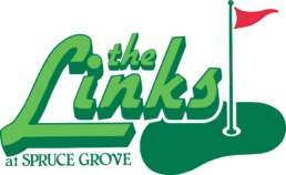 the links at spruce grove golf course logo